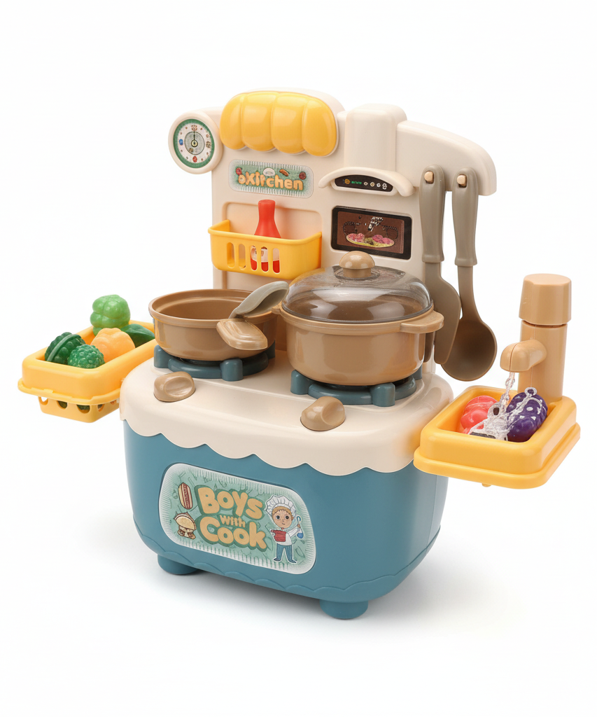 Kaidile Small Kitchen Multi-function Play Set