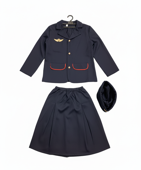 Kids' Airline Professional Dress-Up Girl Costume Set