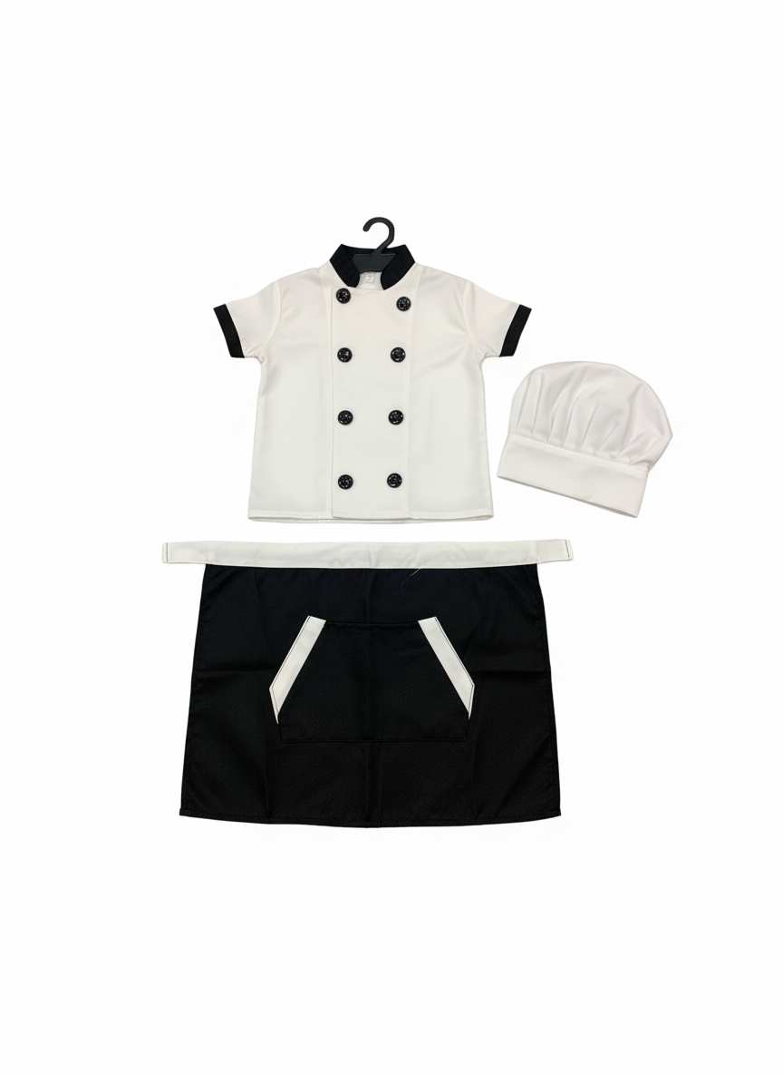 Girl Chef Costume Set