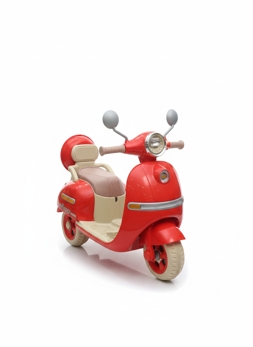 Kids' Classic Retro Ride-On Scooter
