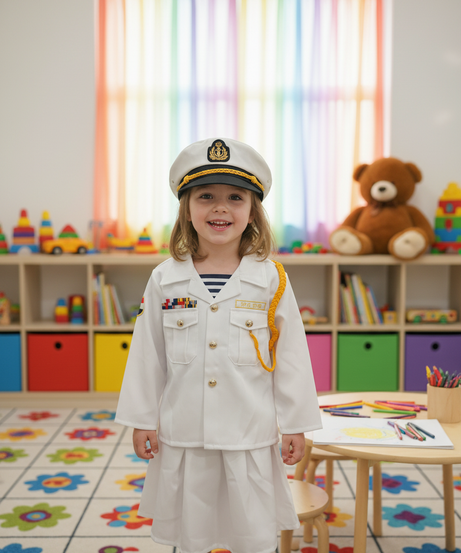 Girl Egyptian Police Officer Dress-Up Costume Set