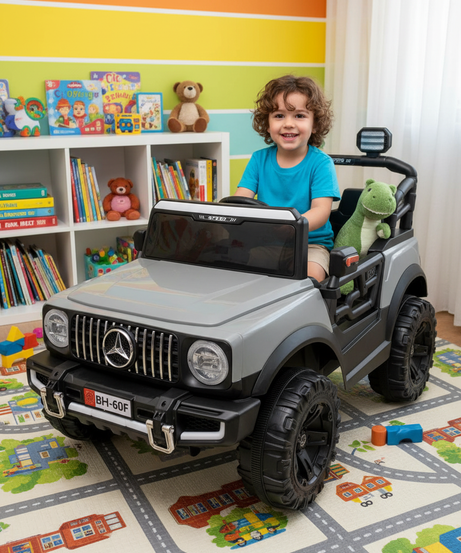 Kids' Electric Mercedes-Benz G-Wagon Style Ride-On Car