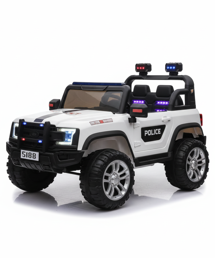 Kids Electric Ride-On Police Truck 5188
