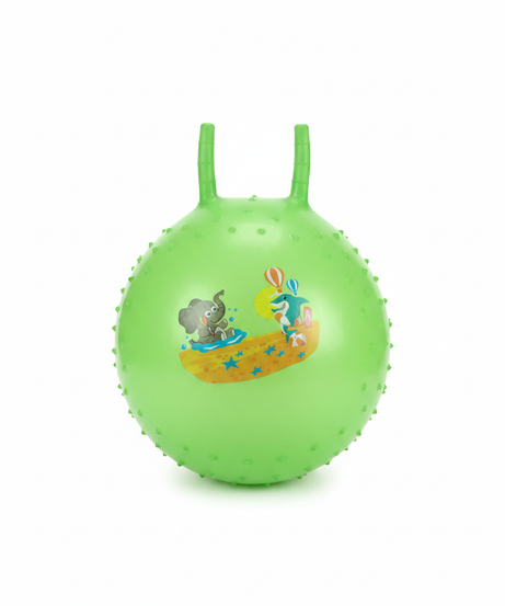 Kids' Green Bouncy Hopper Ball ( 45 cm )