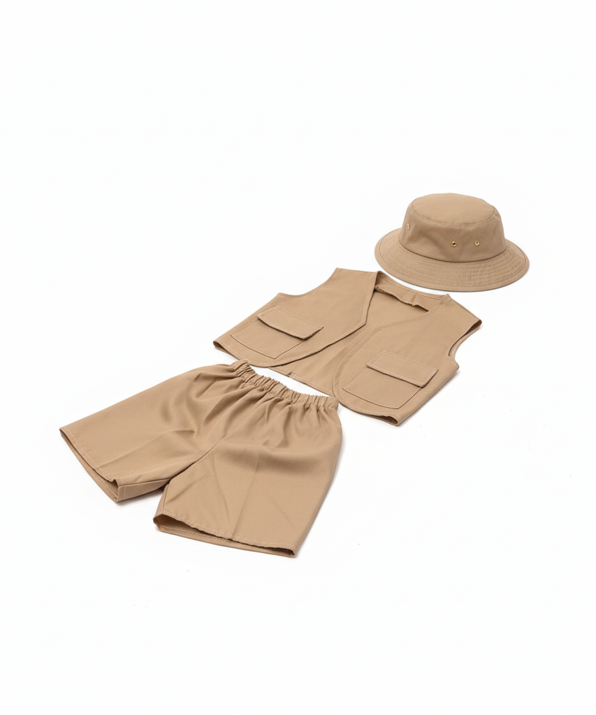 Kids Safari Explorer Adventure Costume Set
