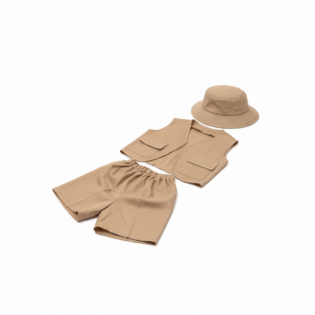 Kids Safari Explorer Adventure Costume Set