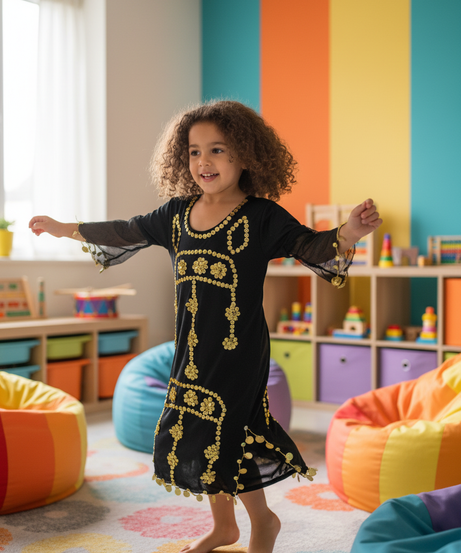 Kids' Shimmering Sequin Costume Dress