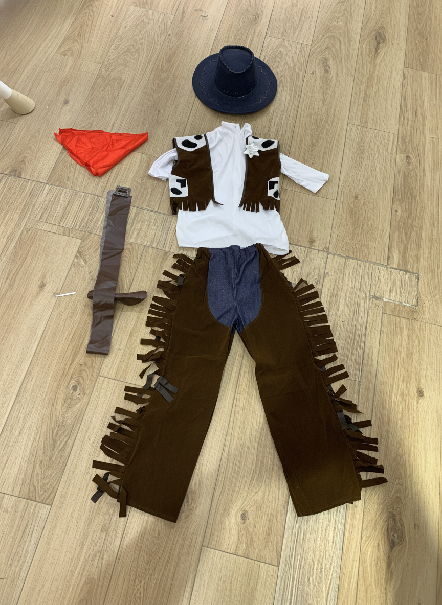 Kids' Classic Western Cowboy Dress-Up Costume Set