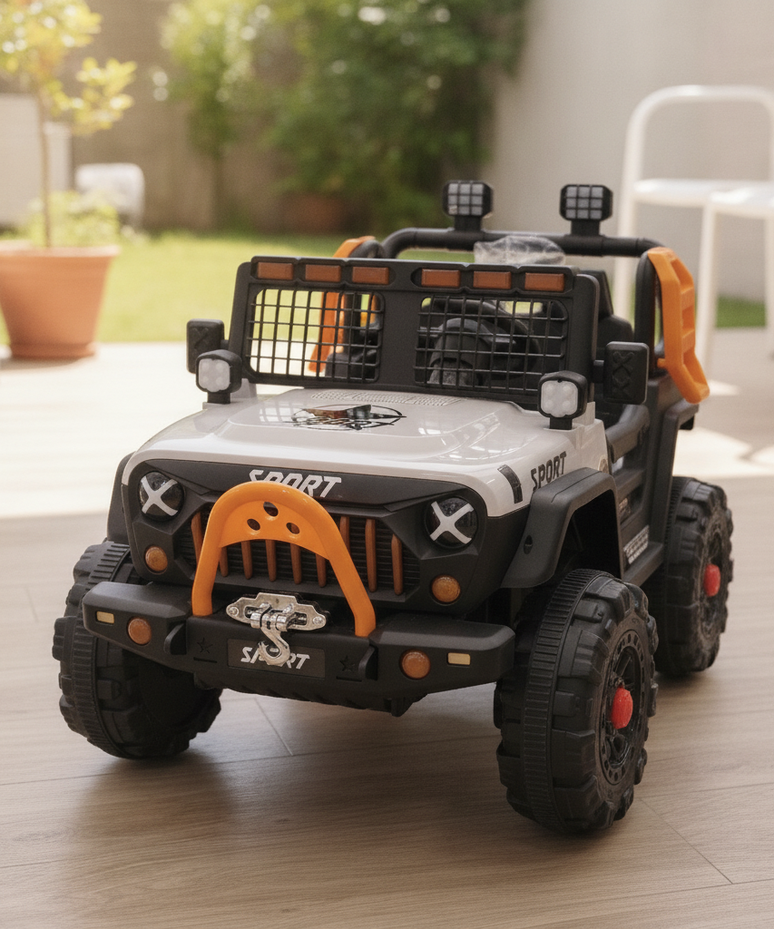 Kids' Electric Ride-On Sport Jeep