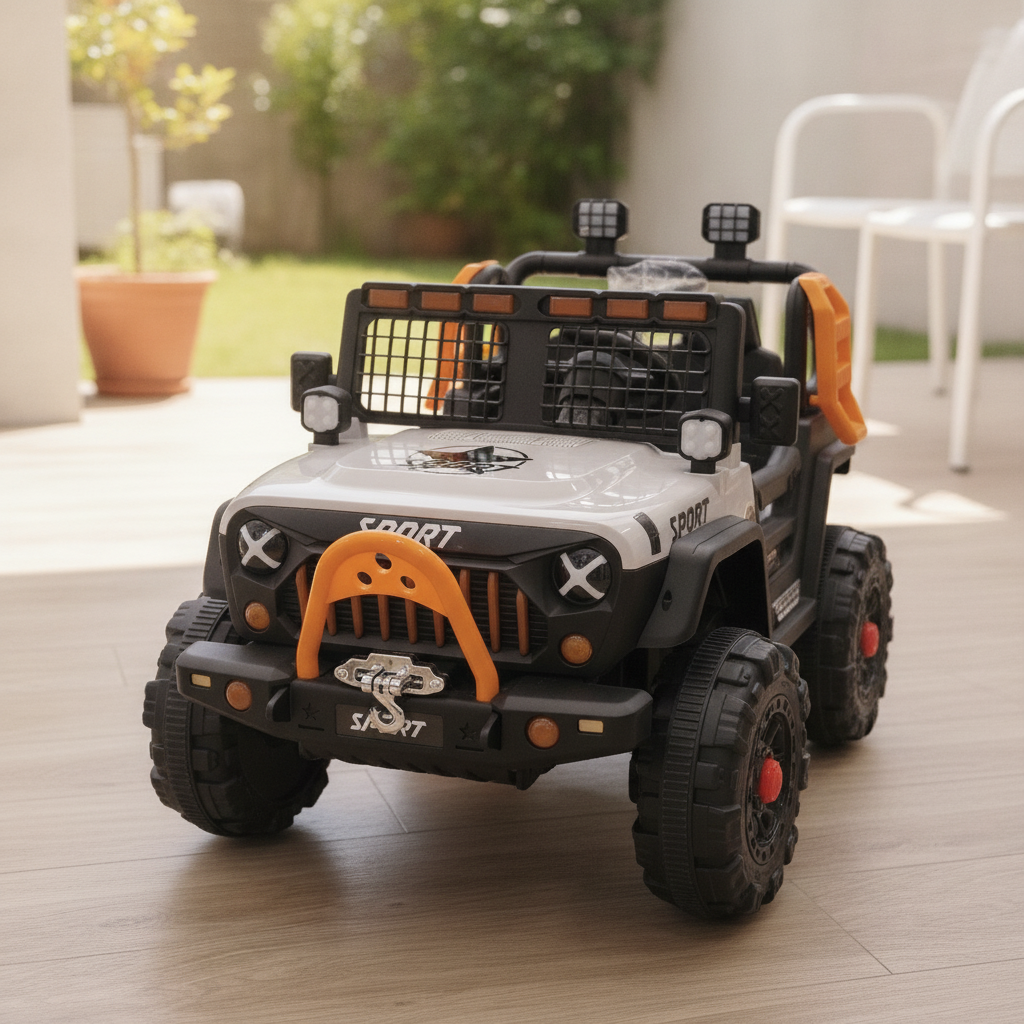 Kids' Electric Ride-On Sport Jeep