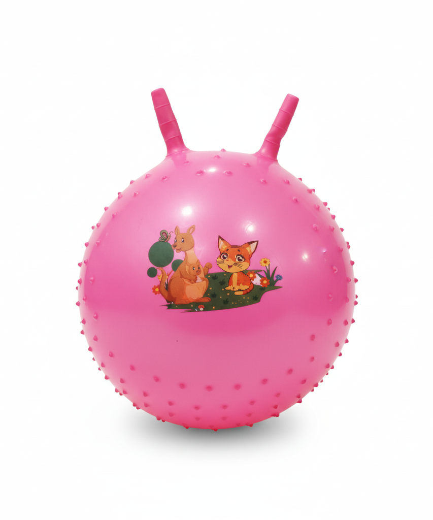 Kids' Pink Bouncy Hopper Ball
