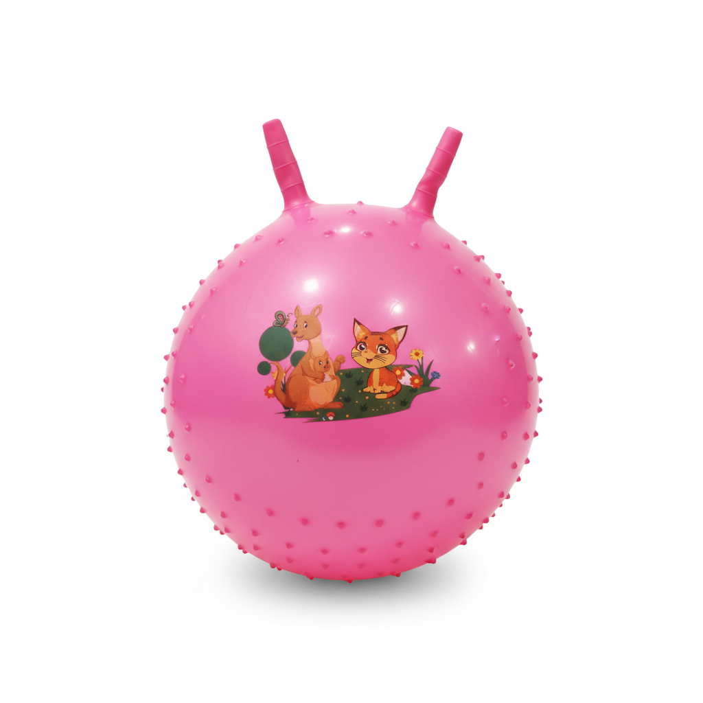 Kids' Pink Bouncy Hopper Ball
