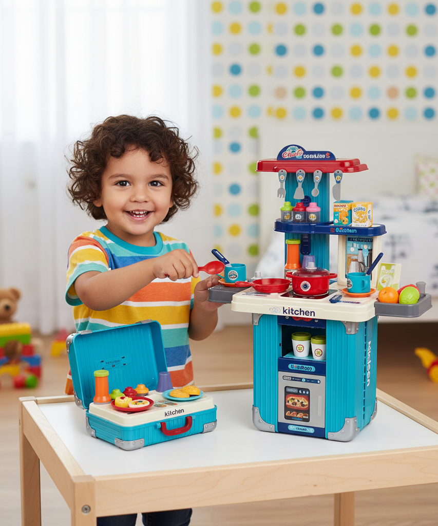 Kitchen Real Action Play Set Chef Great