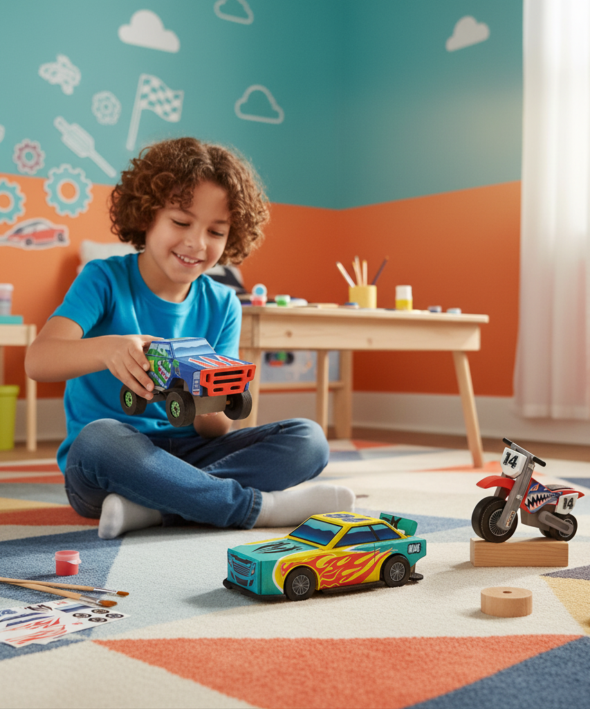 Klever Kits Build Your Wooden Racing Vehicles