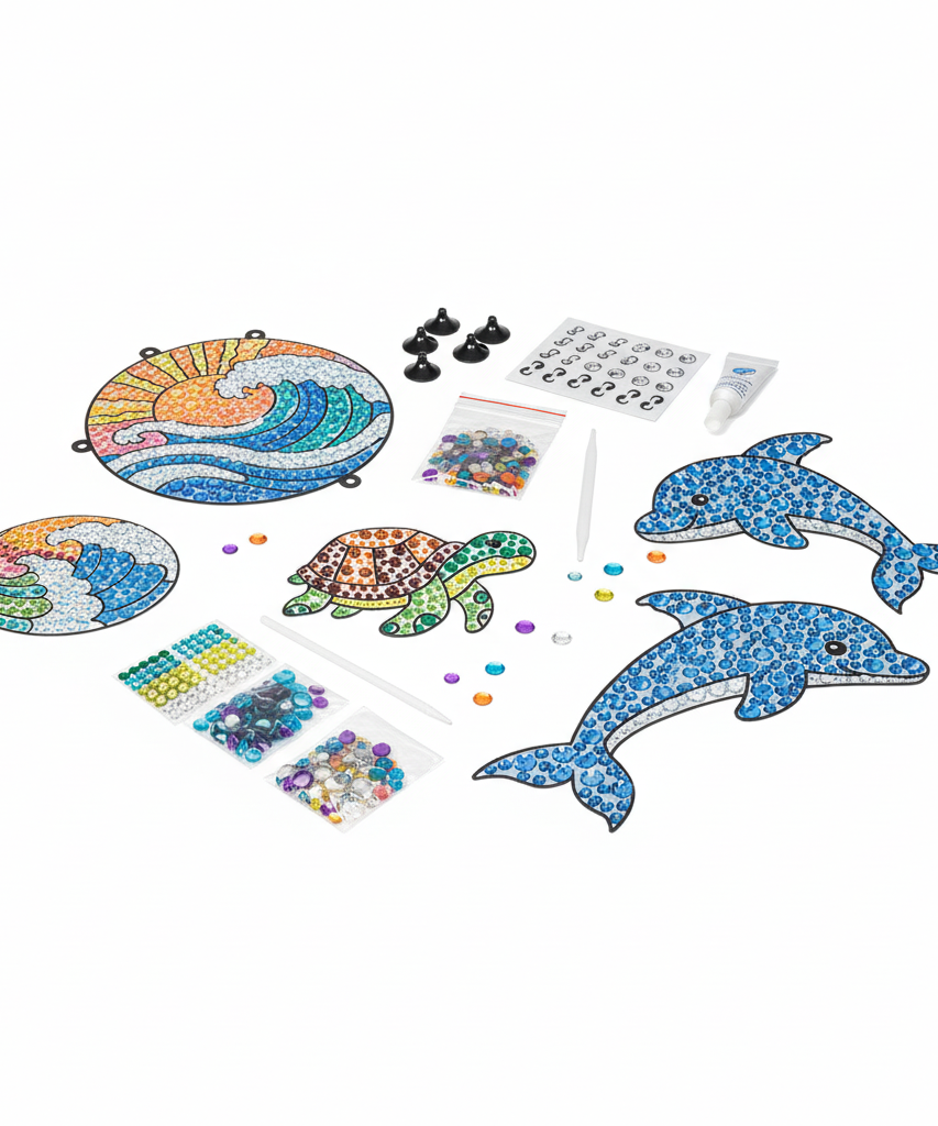 Klever Kits GEM SUNCATCHER Ocean Edition