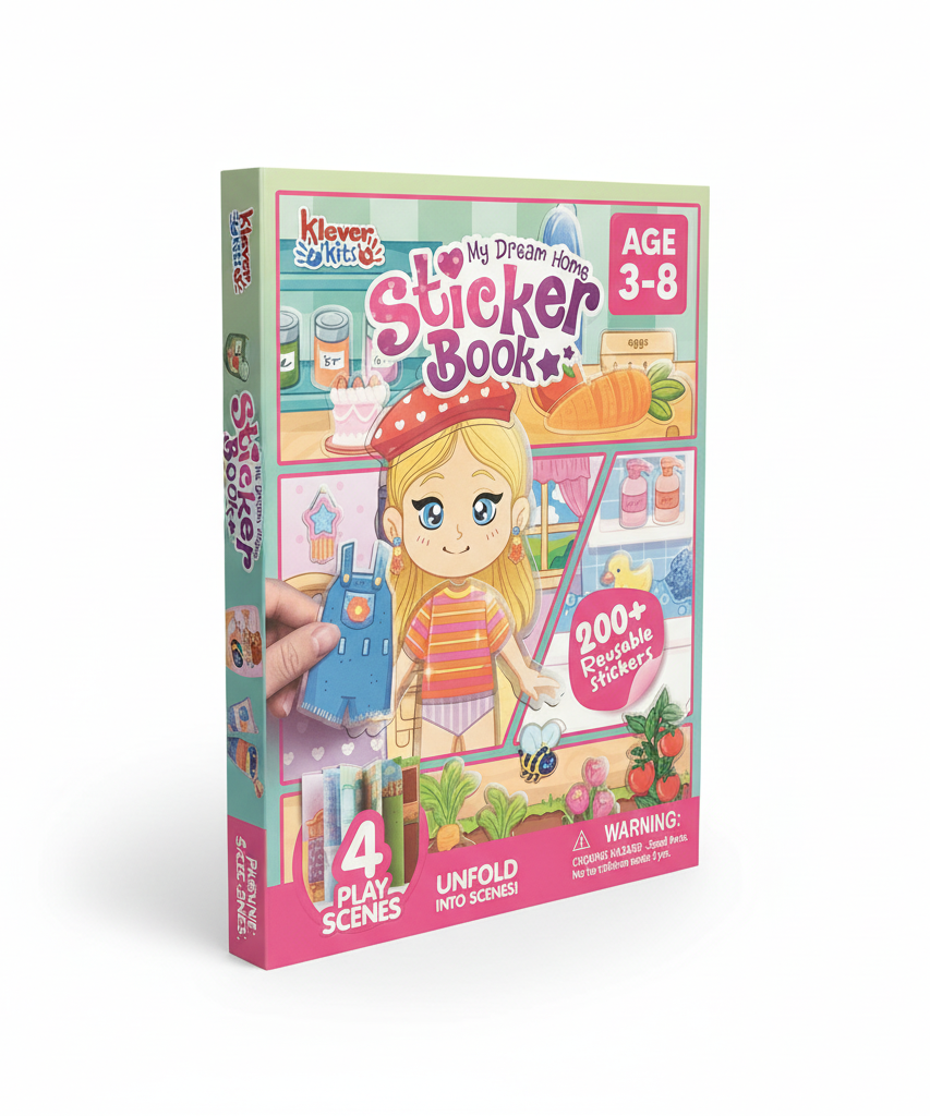 Klever Kits My Dream Home Sticker Book