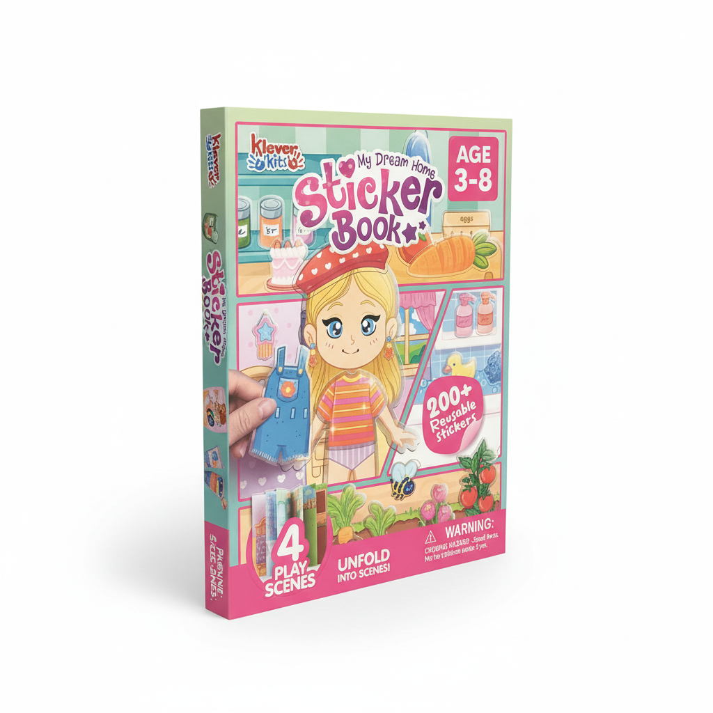 Klever Kits My Dream Home Sticker Book