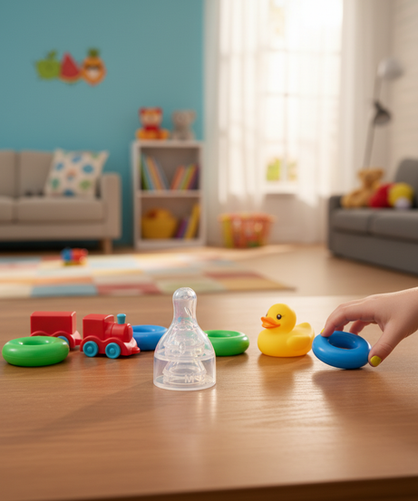 LA FRUTA Anti-Colic Silicone Teats (M, 6-18m) - 2 Pcs
