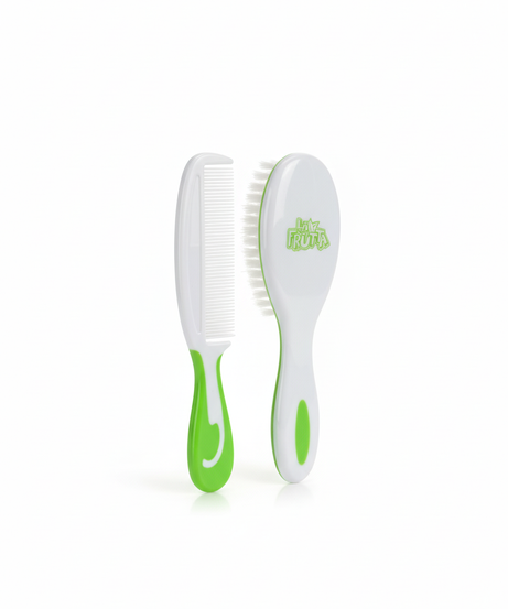 LA FRUTA Baby Comb & Brush Set