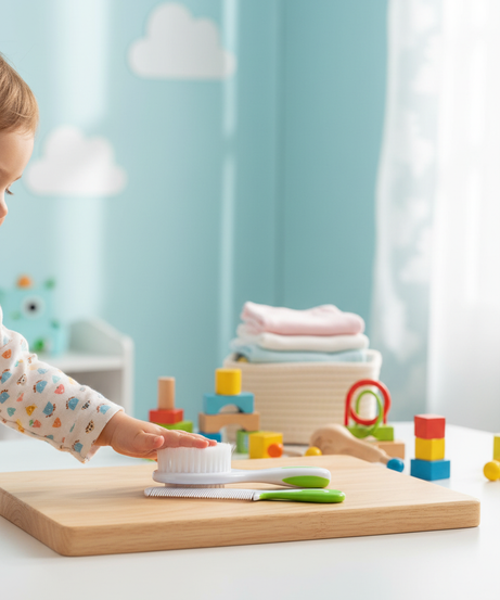 LA FRUTA Baby Comb & Brush Set