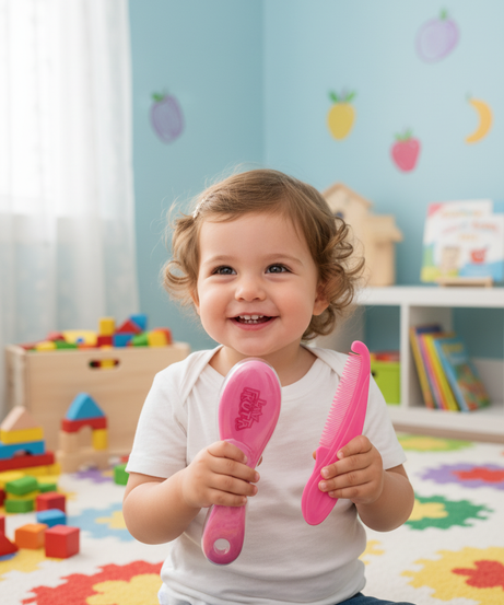 LA FRUTA Comb & Brush Set
