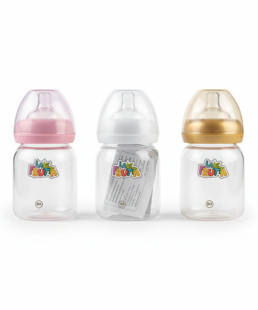 LA FRUTA Crystal Wide-neck Feeding Bottle