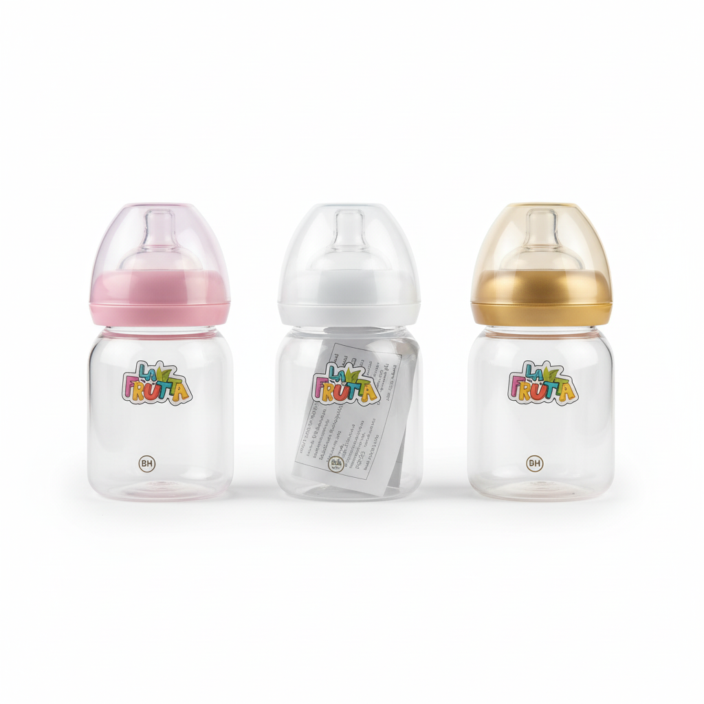 LA FRUTA Crystal Wide-neck Feeding Bottle