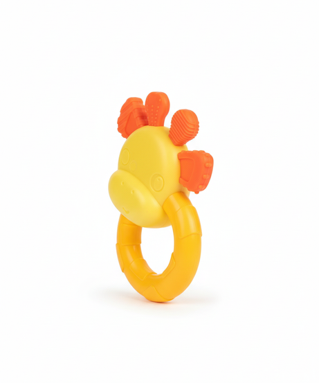 LA FRUTA Giraffe Rattle & Teether Toy