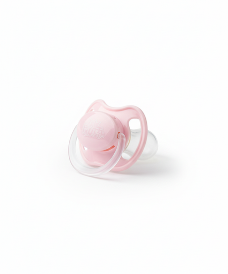 LA FRUTA Round Pacifier (18+ Months, Pink)