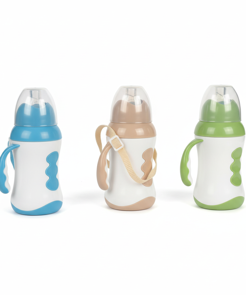 LA FRUTA Thermal Feeding Bottle With Handle 240ml
