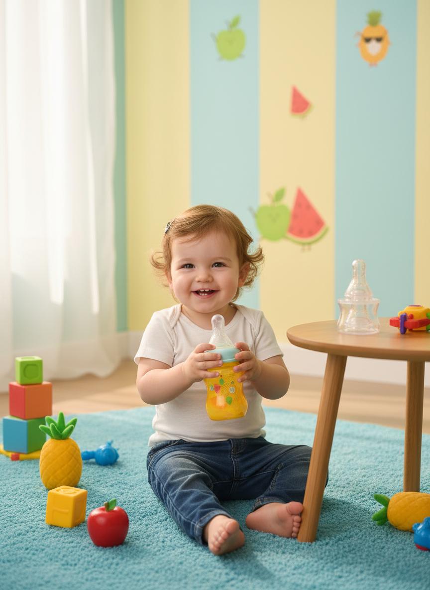 LA FRUTTA 2PCS Silicone Teat - Size S (0-6m)