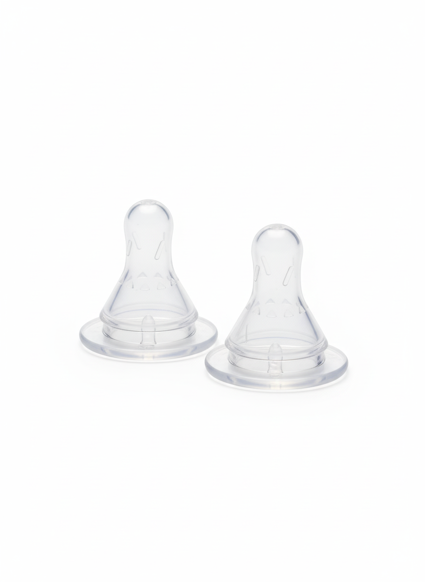 LA FRUTTA 2PCS Silicone Teat - Size S (0-6m)