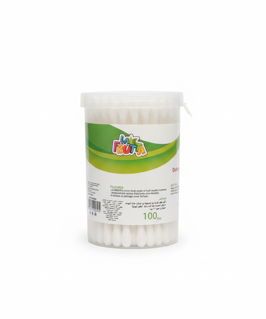 LA FRUTTA Baby Swab Cotton Buds, 100 Pcs