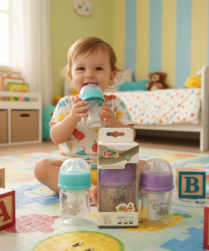 La Frutta Crystal Feeding Bottle 60ml