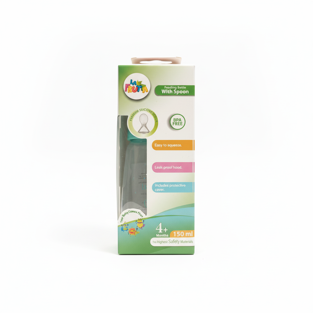 LA FRUTTA Feeding Bottle With Spoon
