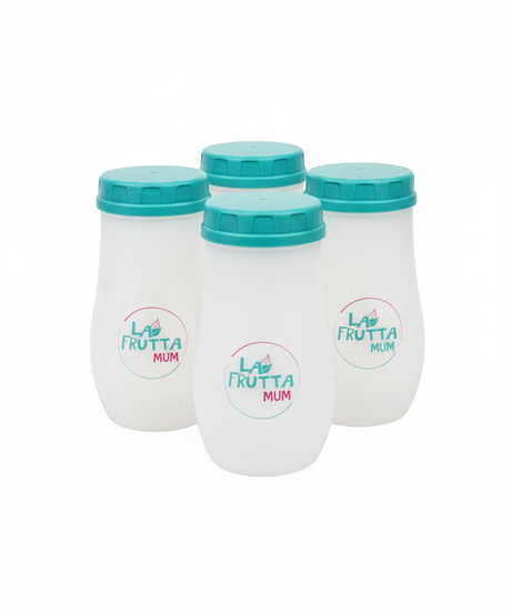 LA FRUTTA MUM Breastmilk Storage Bottles 4 x 160ml