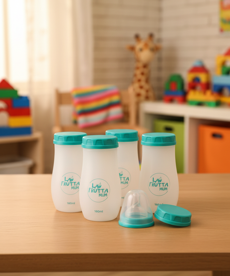 LA FRUTTA MUM Breastmilk Storage Bottles 4 x 160ml