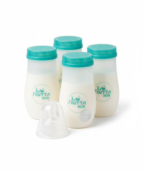 LA FRUTTA MUM Breastmilk Storage Bottles 4 x 160ml