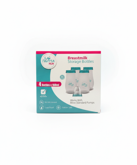 LA FRUTTA MUM Breastmilk Storage Bottles 4 x 160ml