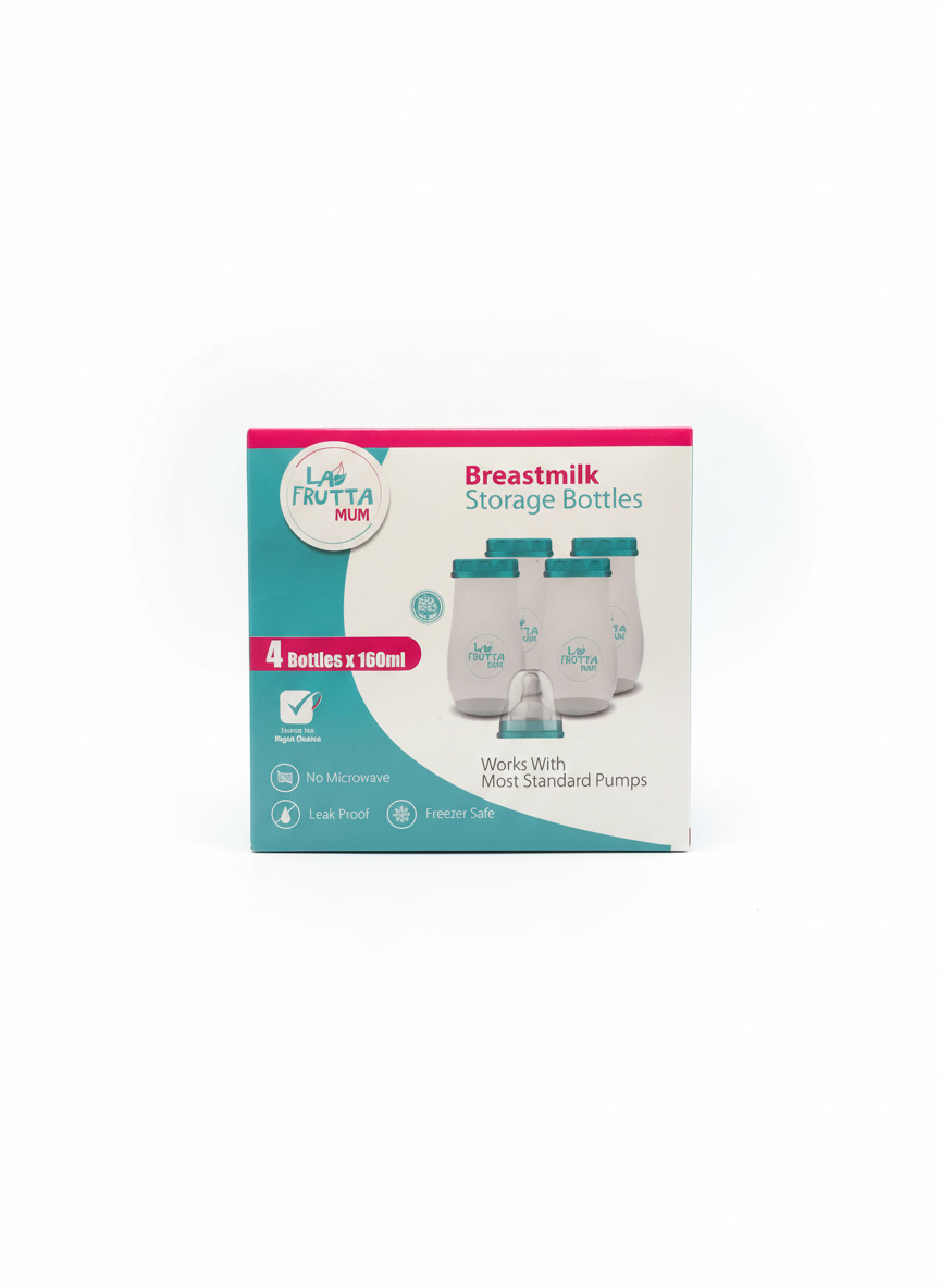 LA FRUTTA MUM Breastmilk Storage Bottles 4 x 160ml