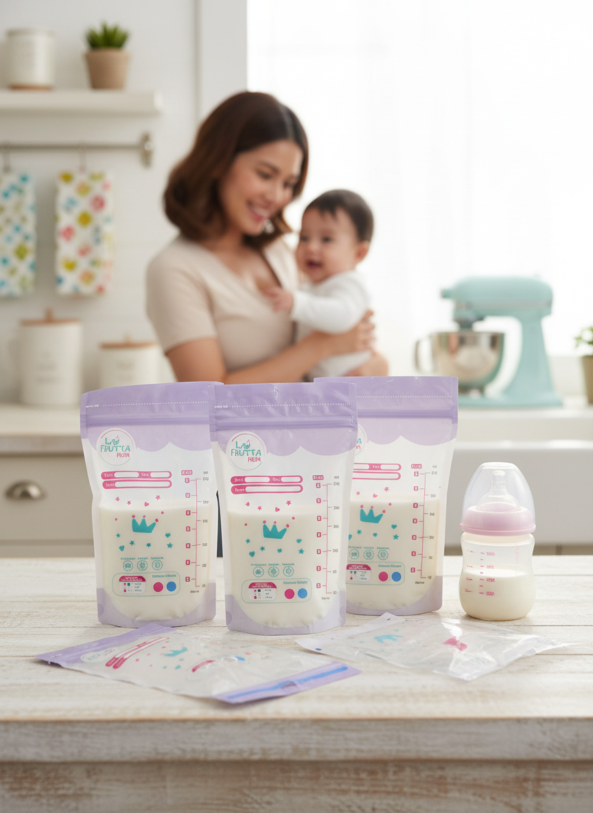 LA FRUTTA MUM Premium Breastmilk Storage Bags