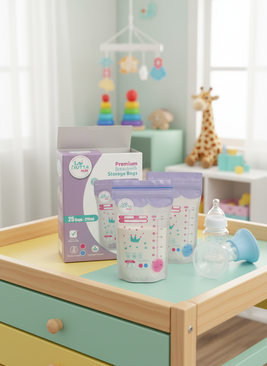 LA FRUTTA MUM Premium Breastmilk Storage Bags