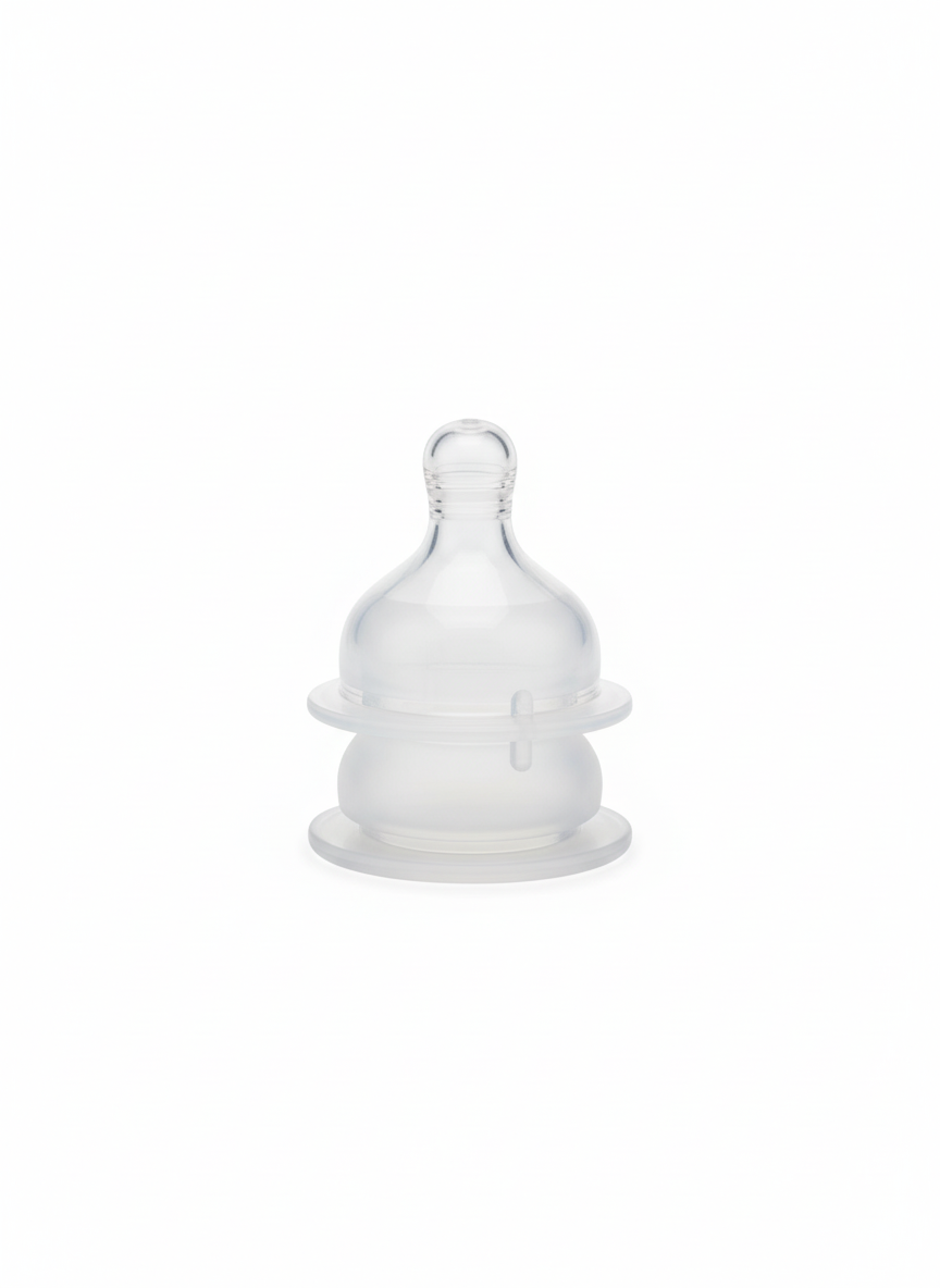 LA FRUTTA Silicone Wide Neck Nipple (Size L)