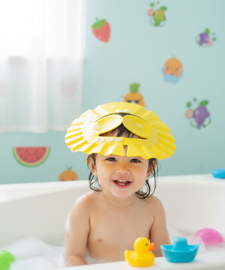 LA LA FRUITAA Baby Shower Cap - Happy Shower