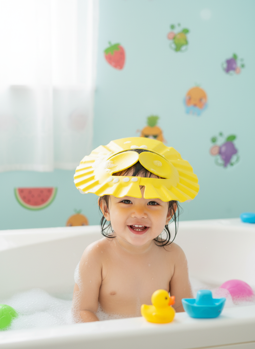 LA LA FRUITAA Baby Shower Cap - Happy Shower