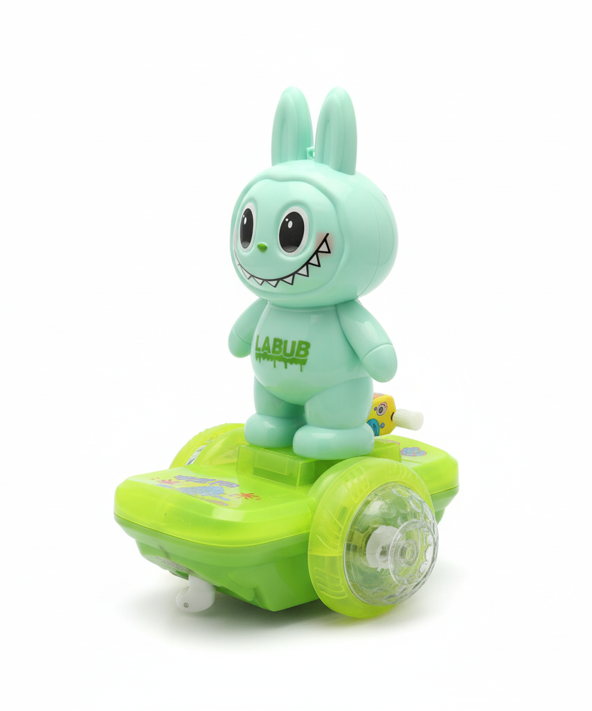 LABUB Stunt Wind-Up Bunny Car