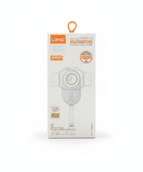 LDNIO Strong Magnetic iWatch Wireless Charger Portable Design AW005