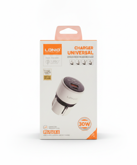 LDNIO Universal Charger (EU/UK/US/AU All-in-One Adapter)
