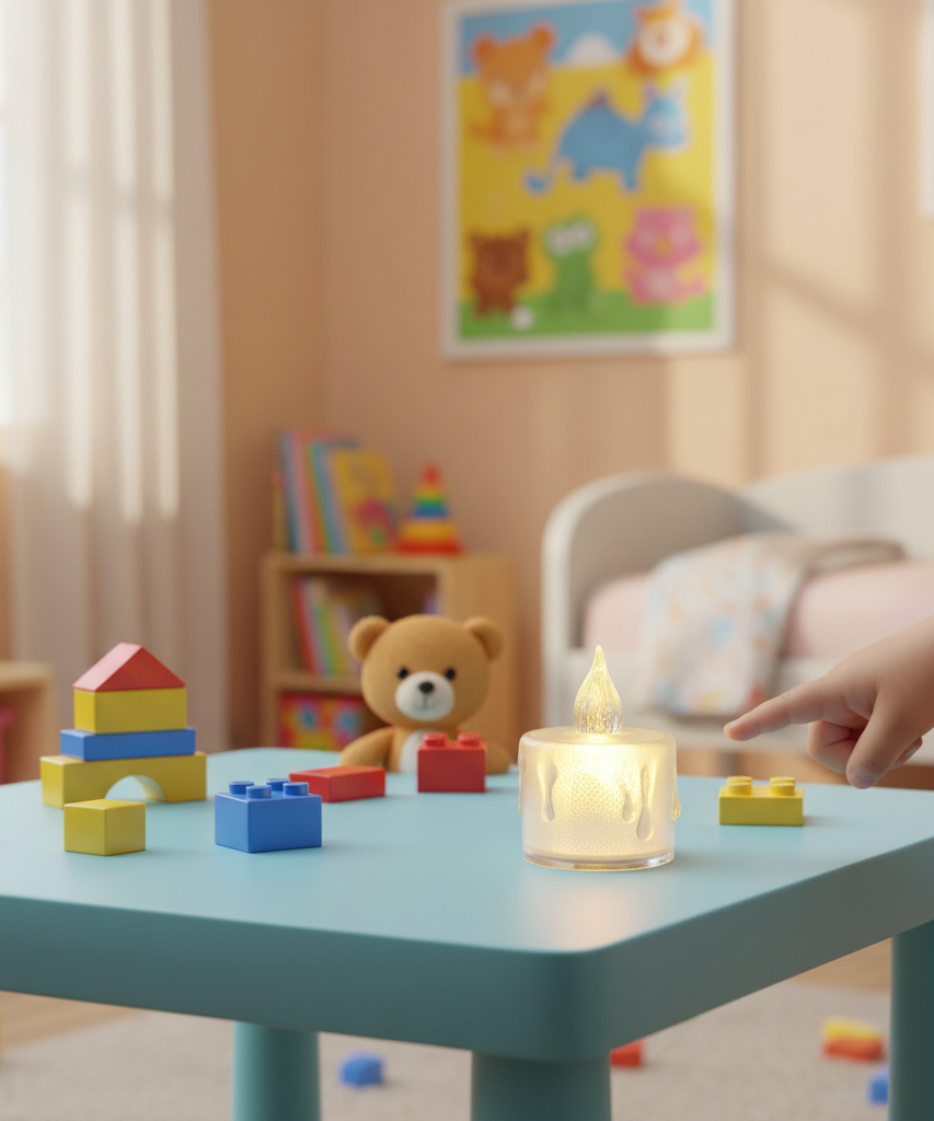 LED Flameless Tea Light Candle