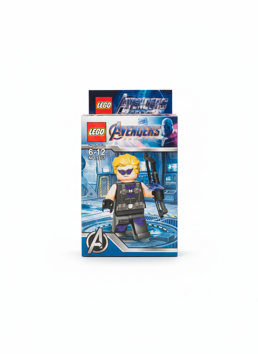 LEGO Avengers Endgame Hawkeye (Ronin) Minifigure Building Set NO.1977